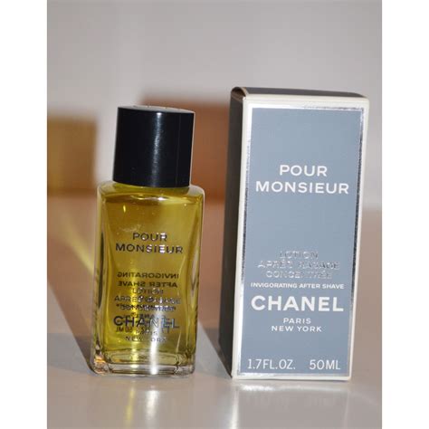 chanel pour monsieur discontinued|chanel pour monsieur after shave.